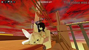 Roblox Futanari Switches to Top for Rough Slut Ride