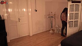 BDSM Brunette Violet Doll Gets Pussy Licked And Rimjob By Maledom Master