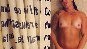 damn my naughty cousin teen tits wet in shower brazilian latina