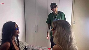 dutra sura why make your cousin fuck your skinny blonde friend's tight anal hole outdoors?