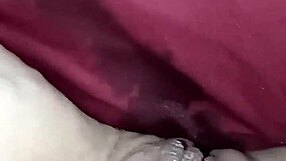 She warms her pissed pussy with hairdryer in toilet fetish play