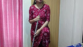 indian desi sali seduces jija with dirty hindi talk for hardcore pussy pounding orgasm