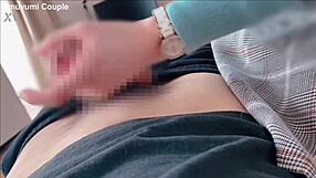 Horny Asian Boss Lady Jerks Huge Cock Then Inserts Into Bald Pussy Orgasmic Sex