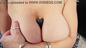 Does BBW Sara Jay's Condom-Clad Dildo Stretch Her Wide Enough?