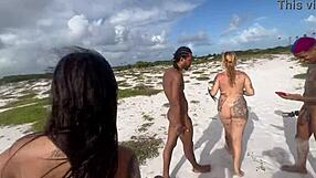 Petite Latina's Big Ass and Clit Banged Doggy After Leak