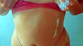 I love watching tanned latina girls shower after beach