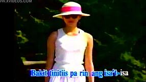 Old Filipina Prisoner Strips Nude Topless In Jail