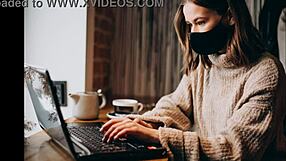 angry blonde femdom mistress facesits humiliates slave licks feet pussy strapon ep1