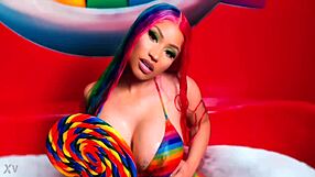 Nicki Minaj's Massive Black Tits and Horny Redhead Milf Body Exposed