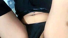 after the costume party her best friend approaches petite venezuelan model for hardcore fun