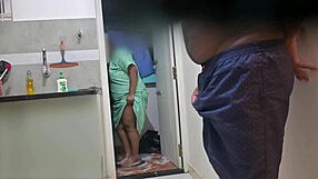 hidden cam catches dick flashing to maid sushmitha blowjob style