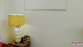 Petite Busty Blonde Annie Archer Toys Pussy Then Deepthroats