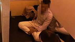 Japan's hidden cam catches chubby asian bbw tits in secret massage rub