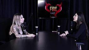 Melina Khalifa Saucy Interview Full of Slutty Action Porn Cast Brazil Part 2 Sheer Red Lingerie