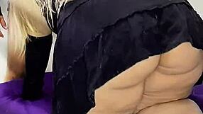 big ass mother-in-law gets drunk visits my room for wet pussy finale