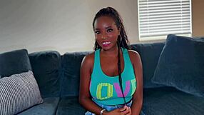 I'm addicted to big black cock but therapy with naomi fixes it