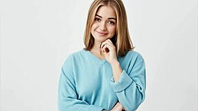 angry blonde femdom mistress facesits humiliates slave licks feet pussy strapon ep1