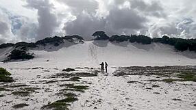 Petite Latina's Big Ass and Clit Banged Doggy After Leak