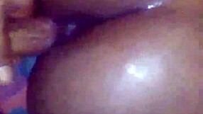 damn, that ebony teen's fat ass bounces on backshots!