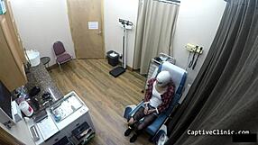 Behind the scenes with Kristen Martinez handcuffed humiliated spreading for new policy