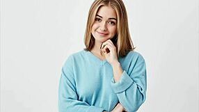 angry blonde femdom mistress facesits humiliates slave licks feet pussy strapon ep1