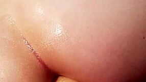 i watch my husband fuck my ass deep with his strapon toy