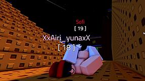 Roblox Futanari Switches to Top for Rough Slut Ride