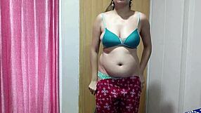 indian desi sali seduces jija with dirty hindi talk for hardcore pussy pounding orgasm