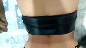 after the costume party her best friend approaches petite venezuelan model for hardcore fun