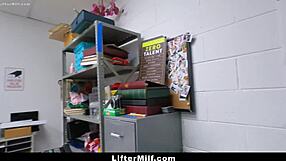 Caught stealing, milf? Suck my cock to pay up in the garage!