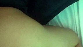 infiel girlfriend's ass filled with creampie by lover's huge cock