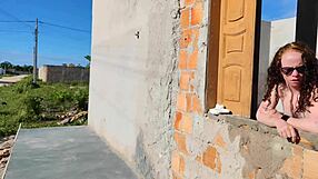 imagine catching lovers ripping clothes for wild interracial anal fisting creampie