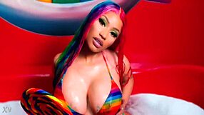 Nicki Minaj's Massive Black Tits and Horny Redhead Milf Body Exposed