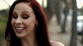 Gianna's big tits bounce wildly on massive black cock