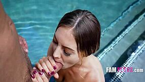 Stepdaughter's Tan Lines Bare Perfect Tits!