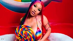 Nicki Minaj's Massive Black Tits and Horny Redhead Milf Body Exposed
