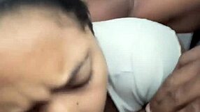 nysdel slurps driver's monster cock deep to cover the fare