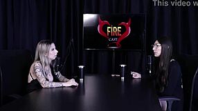 Melina Khalifa Saucy Interview Full of Slutty Action Porn Cast Brazil Part 2 Sheer Red Lingerie