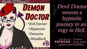 Demon Doctor's Erotic Hypnosis Drags Patient To Hell In Hospital Therapy