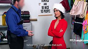 Cop, why pound this milf's face after her card declines? Jesse pony caught grimacing at office desk with lingerie