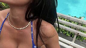 i slam hot brazilian gih ribeiro's pussy deep in her garden