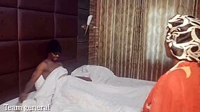 Step sister spots jerking off and demands immediate hard pussy fuck