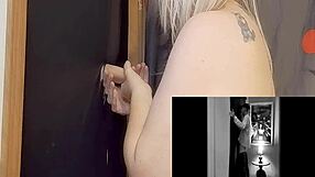 ever tried sucking a stranger's throbbing cock through a gloryhole wall?