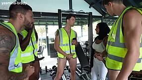 Sharing Girlfriend Yasmina Khan Gangbang With Friends Double Penetration Anal Creampie