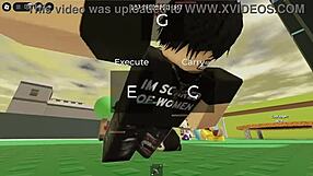 Roblox Futanari Switches to Top for Rough Slut Ride