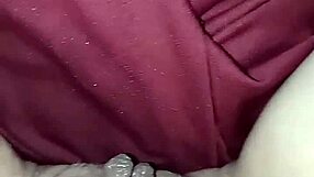 She warms her pissed pussy with hairdryer in toilet fetish play