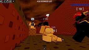 Roblox Futanari Switches to Top for Rough Slut Ride
