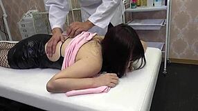 i couldn't resist big saggy tits japanese teen's cfnm creampie seduction at massage parlor