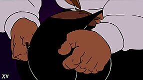 watch this beastly bodybuilder's muscles explode in furry growth frenzy