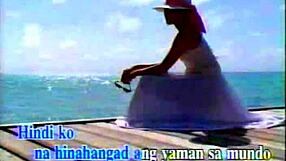 Old Filipina Prisoner Strips Nude Topless In Jail